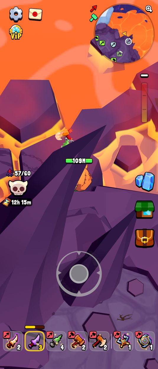 Вход к сундуку 23 в Butcher Hero — Ember Isle (Огненный остров)